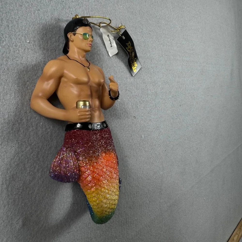 December Diamonds 2016 Rehoboth Merman Retired Ornament 55-55002 Rainbow NIB